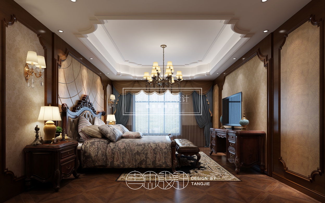 5主臥室.jpg 橡樹灣裝修效果圖