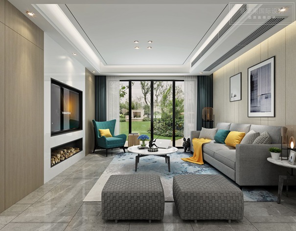 無錫紫蘋果裝飾 美式田園風格