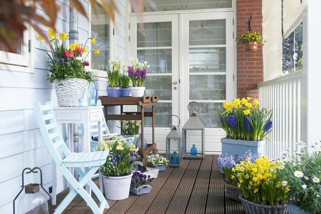 陽臺(tái)變大花園 陽臺(tái)變大花園