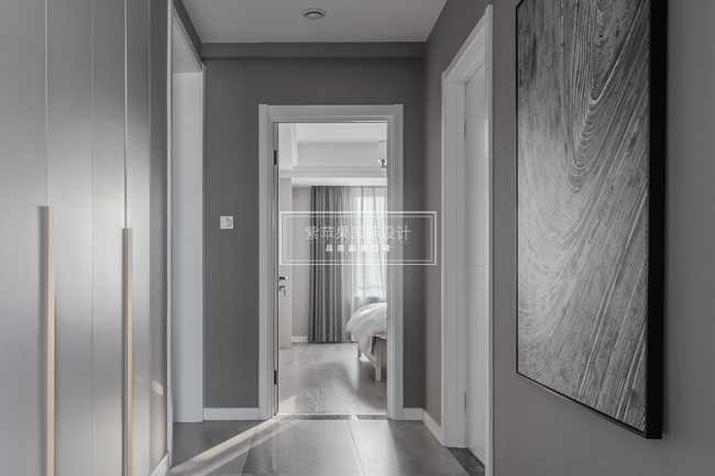 現(xiàn)代混搭裝修案例，給人溫暖和舒適的感覺